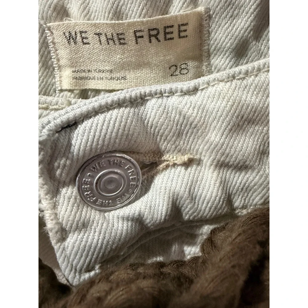 Free People We The Free Moxie‎ Barrel  White good luck Rope Belt 28 woman